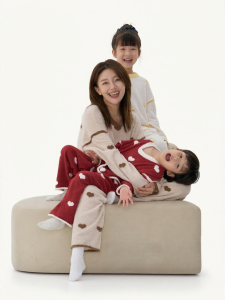 Q21 | High Elasticity Warm Childrens Sleepwear Set