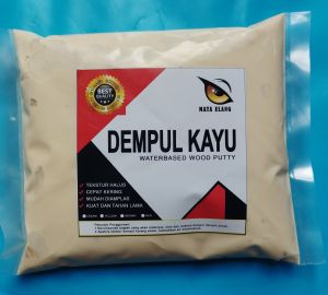 PLAMIR / DEMPUL KAYU CREAM KUNING MERAH JATI 850 GRAM PRAKTIS HEMAT INSTAN LANGSUNG PAKAI