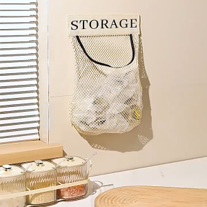 HOVELSHOP Tas Jaring Tempel Dinding Penyimpanan Organizer Pakaian Dalam Kaos Kaki Serbaguna