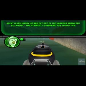 PS2 DVD Game Agent Hugo