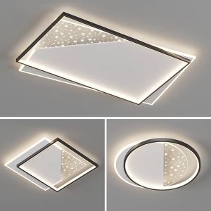 Nordic Tricolor Dimming & Remote Control LED Ceiling Light