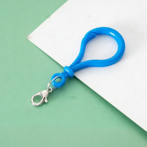 DIY Acrylic Plastic Lobster Clasp Keychain Handmade Craft Supplies Jewelry Accessories out Alloy Plated Silver Gold