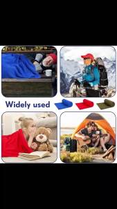 ShineTrip | 2026 fleece sleeping bag 180x80cm single down sleeping bag inner lining warm sleeping bag outdoor camping and travel supplies