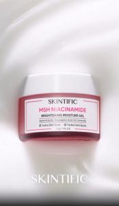 SKINTIFIC MSH Niacinamide Brightening Moisture Gel Glowing Moisturizer Repair Barrier Fades Dark Spot 30g Glowing Whiten Skin
