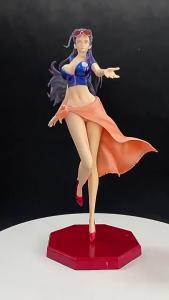 Bandai | 25cm One Piece Anime Figures Nico Robin Figurine Hot Girl Robin Statue Pvc Model Collection Desktop Decoration Kids Toys Gifts