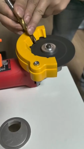 6 types of sockets Drill Bit Sharpener Drill Bit Grinding Attachment Drill Sharpener for Grinding Drill Bits Tool