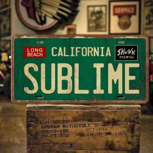 HelloYoung | 90s Aesthetic Wall Art Sign: Vintage Metal Sign with Long BeachCalifornia&Sublime PosterPerfect for Grunge Hippie Room Decor
