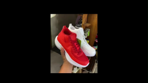 CHOSAMON Aresto Merah Putih - Sepatu Voli Senam Zumba Aerobik Dance Tenis Badminton Training Gym  Olahraga Volley