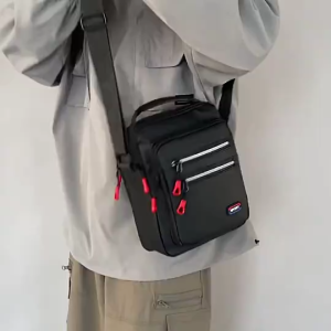 Waterproof Sling Bag for Men Multi Pockets Large Capacity Shoulder Bag Mens Crossbody Messenger Bag