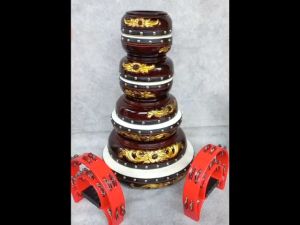 Rebana Qasidah Ukir Super Lengkap Plus Tamborin Icrik