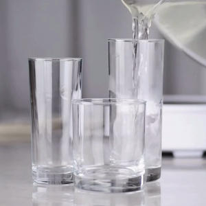 Hộp 6 Ly Thủy Tinh Deli Ống Trơn Coffe 275ml Ly thuỷ tinh cà phê 210ml