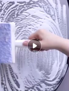 Glass Brush Window Glass Cleaning Brush Toilet Kitchen Tile Wall Double-Sided Glass Wiper Bathroom Mirror Shower Home Cleaning Tools 4215