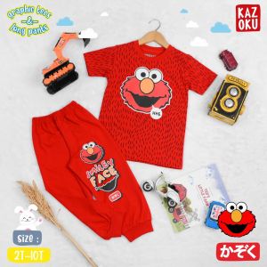 baju setelan anak laki-laki dan perempuan