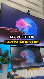 EXPOSE Gaming Monitor for PC 27 Inch 4K IPS Computer Monitor 144HZ Curve Monitor 24 Inch 165HZ Monitor for Laptop