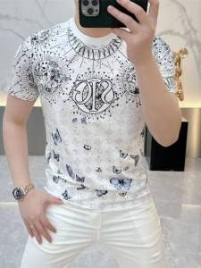 Kawadu | New Summer Slim Fit Round Neck Short Sleeve T-shirt