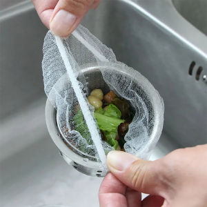 One-time kitchen sink filter pool leakage grid bag anti-blocking sink net for washing vegetables sink garbage net