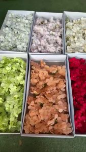 Hoa sáp cẩm tú cầu (25 Bông) nhiều màu làm bó hoa quà tặng sinh nhật