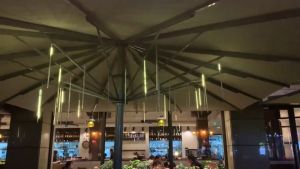 ไฟประดับตกแต่ง 8 แท่ง 30cm สำหรับตกแต่งบ้าน ระเบียง ต้นไม้ กันน้ำ สำหรับบริพัติศาสตร์และร่มเก็บท่าเรือ