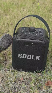 SODLK K12 Bluetooth speaker microphone 30W mini portable Bluetooth speaker supports USB TF TWS
