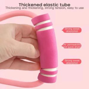 SRIEI 2PCS 8 Shape Chest Expander Yoga Fitness Rally Rope Back Training Pilates Resistance Band Fitness Rally Band