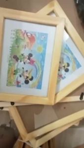 Khung ảnh gỗ để bàn treo tường nhiều kích thước tặng đinh 3 chân