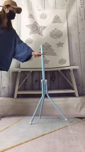 12 Hooks Hanging Pole for Hat Clothes Jacket Umbrella Handbag Standing Hanger Cloth Organizer Rack Rak Baju Pakaian Gantung Baju Wardrobe Closet