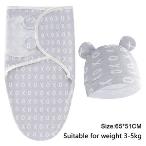 Best Selling Newborn Swaddle Blanket Casual Soothing Wrap Anti-startle Blanket Baby Wrapping Cloth Four Season Sleep Bag Baby Supplies