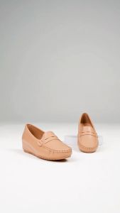 [Clearance] Lewré Asher Womens Rounded Pump Loafer Wedges