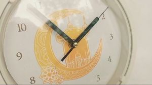 Jam Dinding dan Meja Muslim Series Kaligrafi Islam Diameter Kecil 20cm Aesthetic Elegant