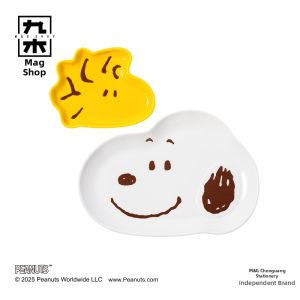 M&G SHOP | Ceramic Dishware Set Lovely Cartoon Shaped Plates