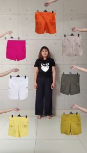 Kendall Pants - Hot Pants Celana Pendek Wanita Premium Nyaman
