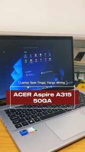 Laptop Acer Aspire 3 A315-59-50GA | Intel Core i5-1235U | 8GB RAM | 256GB SSD | 15.6” FHD | Iris Xe Graphics