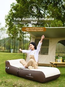 YIXIU | Auto Inflate Deflate Sleeping Pad Camping Bed