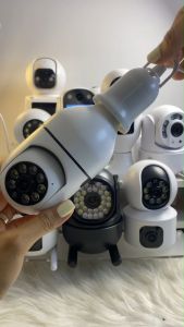 Kamera CCTV V380 Pro WiFi 360 Wireless untuk Keamanan Rumah