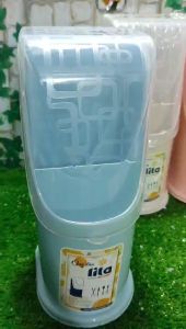 Ống đựng đũa muỗng nhựa có nắp màu Pastel Hiệp Thành