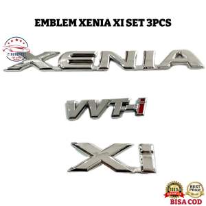 Emblem Logo Xenia XI HARGA SUDAH SET 3PCS