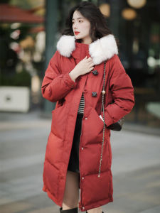 เสื้อแจ็คเก็ตผ้าขนสัตว์แบบหลวมๆ สำหรับผู้หญิงในฤดูหนาว 2025 ดีไซน์เกาหลี อบอุ่น หนา แขนยาว ปกตัว ทรงหลวม เสื้อคลุมกันหนาว