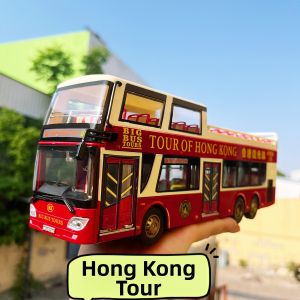 Mô Hình Xe Buýt Du Lịch Đèn Âm Thanh Kích Cỡ Lớn Tỷ Lệ 1:42