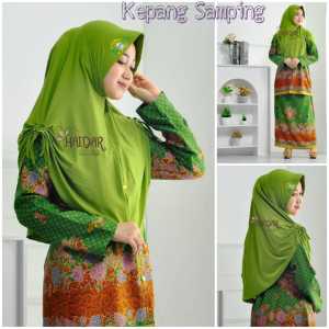 jilbab muslimatnu bordir kepang samping