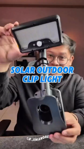 【Buy 1 Take 1】Solar Garden Light Solar Garden Lamp Widely Use Adjustable Automatic Outdoor Lamp Balcony solar street light solar flood light outdoor waterproof clip light wall lamp fence lamp garden decorative light