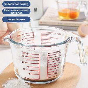 Large Capacity Heat Resistant Measuring Glass