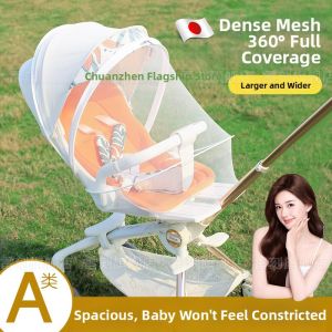 Sun Protection Windproof Mosquito Net For Baby Stroller