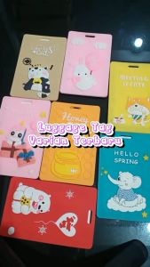 YUME SHOP -Luggage Tag Gantungan Tas Label Koper Tanda Pengenal ID Card Bagasi Travel Baggage Tag