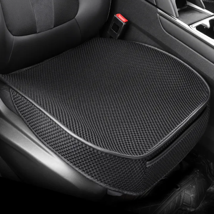 Ice Silk Car Seat Cushion Summer Breathable Anti-Slip Single Piece Vehicle Seat Cover Full Surrounding Driver Comfort Pad