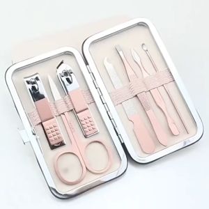 Nail Art Set Gunting Kuku Manikur Pedikur Gunting Kuku Lengkap 18 Pcs