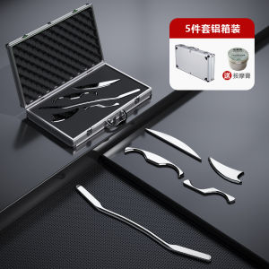 Full Set of Stainless Steel Fascial Knife Self-Use Shark Knife Meridian Scraping Muscle Myofascial Relaxation and Relaxation Knife