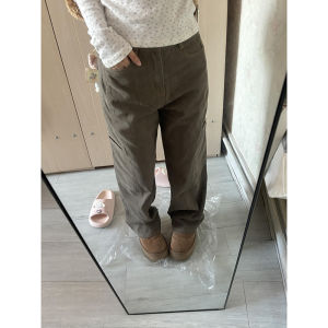 High Waist Extended Length Casual High Rise Slimming Wide Leg Denim Work Pants for Taller Women Spring Autumn New Style