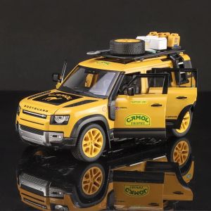 Quy Mô 1:18 Hậu Vệ 110 SUV xe hợp kim Mô Hình Xe mô hình đúc Âm Thanh Ánh Sáng Xe Những Người Yêu Thích Bộ Sưu Tập Trẻ Em Món Quà Sinh Nhật Kim Loại Đồ chơi bé trai