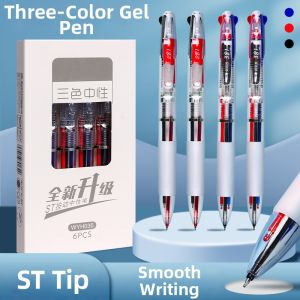GLUECHEE | Multicolor Function Student Note-Taking Writing Pen 0.5mm