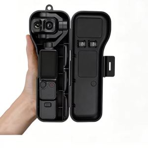 Ốp Bảo Vệ Màn Hình Gimbal DJI Osmo Pocket 4P Kèm Ngăn Chứa Bộ Lọc Tích Hợp Phụ Kiện Cho Pocket 4 Pro Của AUHESIN